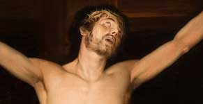 Cristo crucificado en la agonía