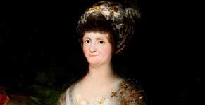 portrait de la reine Marie-Louise de Parme