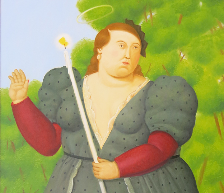 Exposición. Fernando Botero, Sensualidad y melancolía