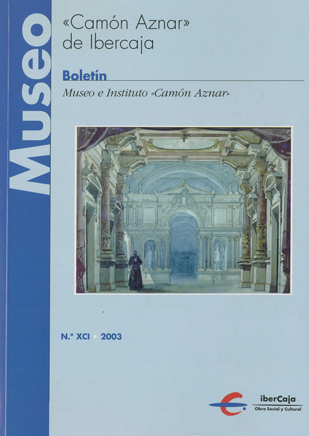 BOLET�N DEL MUSEO E INSTITUTO CAM�N AZNAR N� 91 - 2003