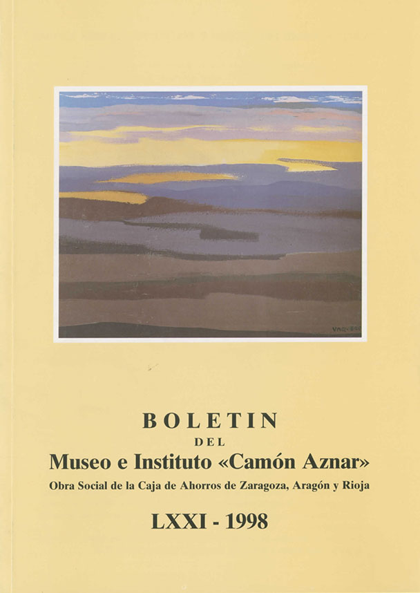 BOLET�N DEL MUSEO E INSTITUTO CAM�N AZNAR N� 71 - 1998