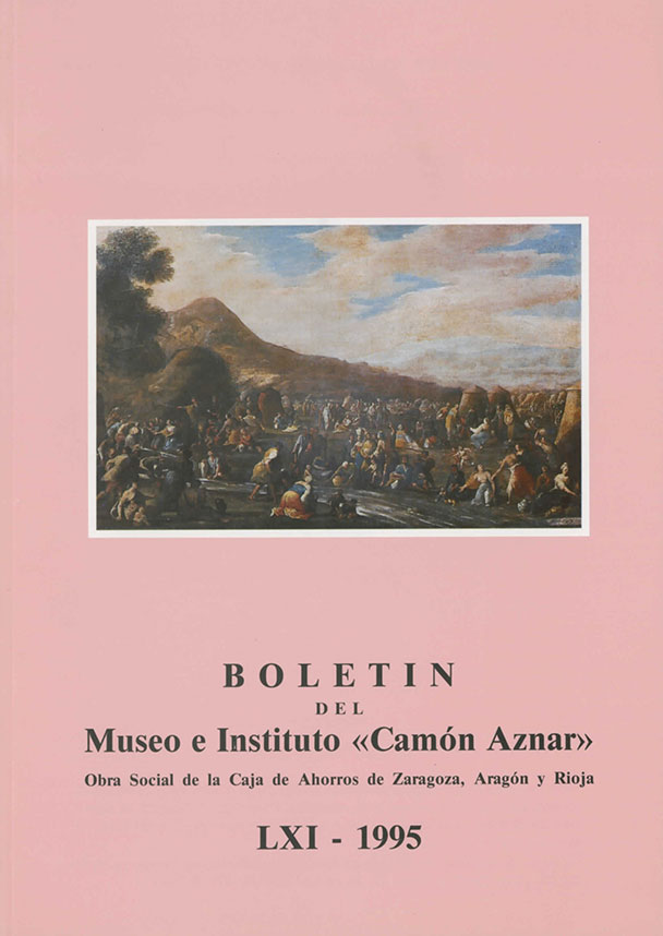 BOLET�N DEL MUSEO E INSTITUTO CAM�N AZNAR N� 61 - 1995