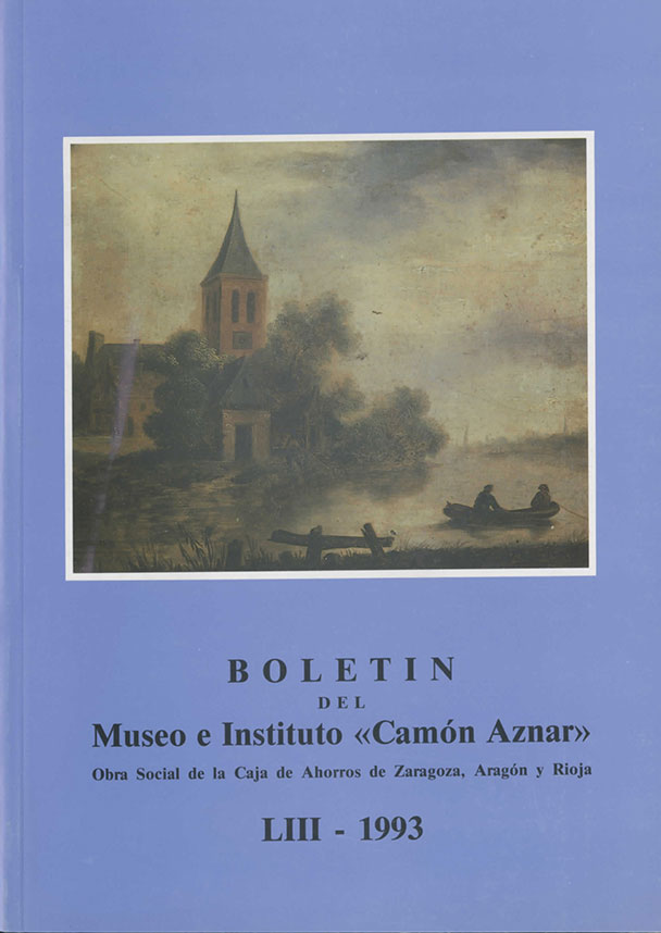 BOLET�N DEL MUSEO E INSTITUTO CAM�N AZNAR N� 53 - 1993
