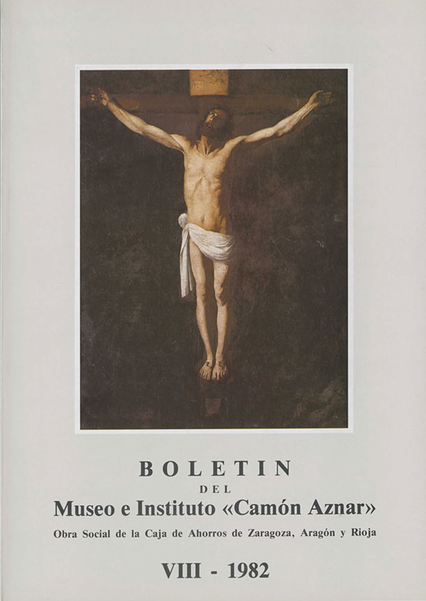 BOLET�N DEL MUSEO E INSTITUTO CAM�N AZNAR N� 8 - 1982