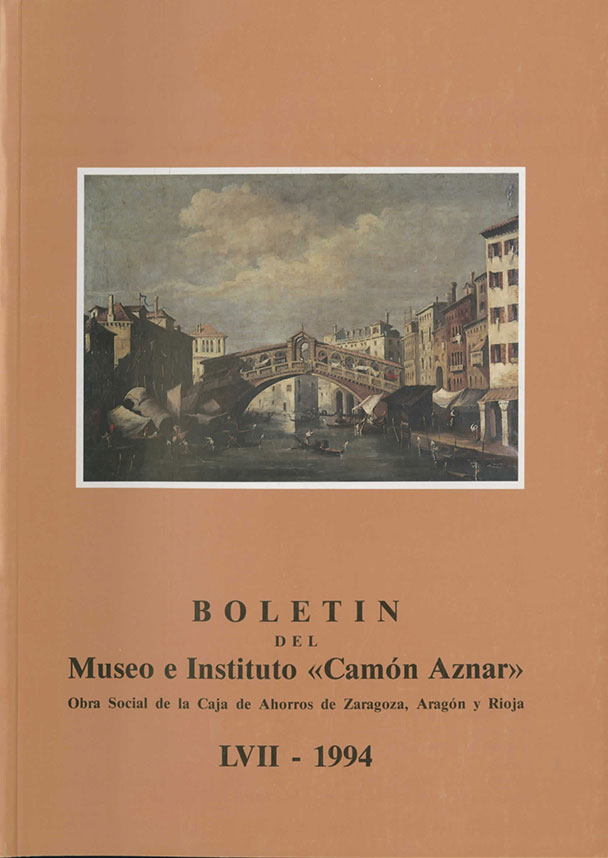 BOLET�N DEL MUSEO E INSTITUTO CAM�N AZNAR N� 57 - 1994