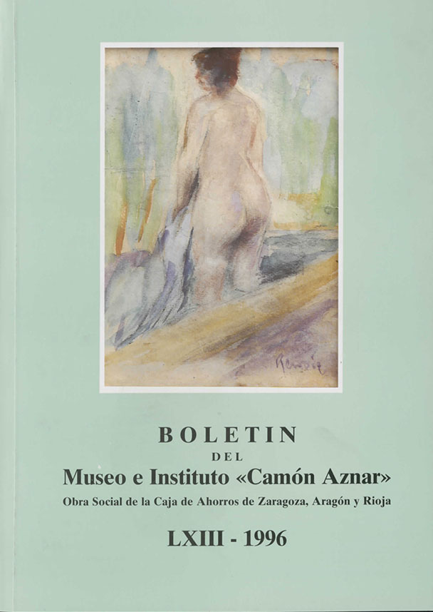 BOLET�N DEL MUSEO E INSTITUTO CAM�N AZNAR N� 63 - 1995