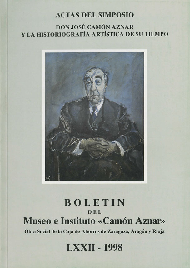 BOLET�N DEL MUSEO E INSTITUTO CAM�N AZNAR N� 72 - 1998