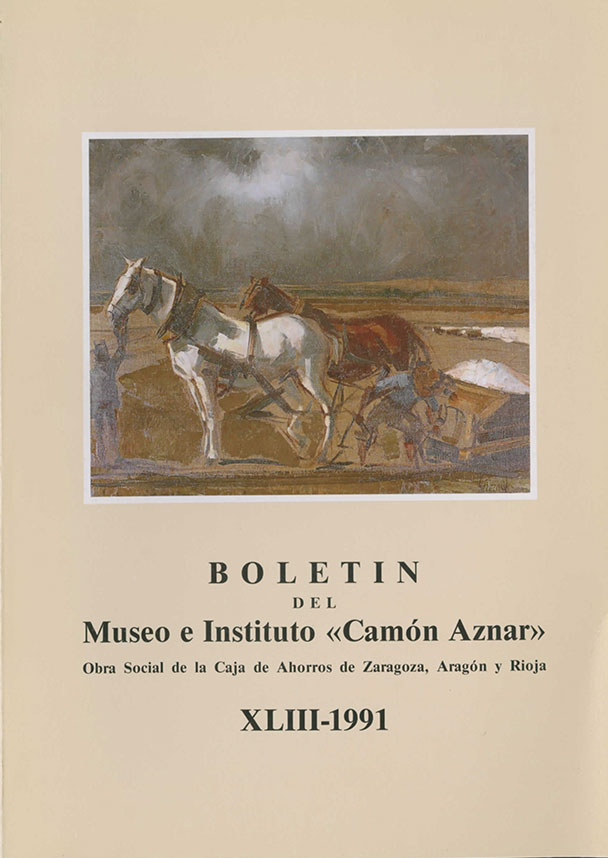 BOLET�N DEL MUSEO E INSTITUTO CAM�N AZNAR N� 43 - 1991