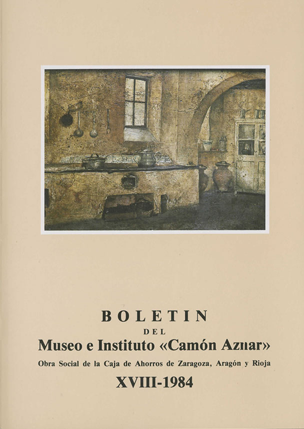 BOLET�N DEL MUSEO E INSTITUTO CAM�N AZNAR N� 18 - 1984