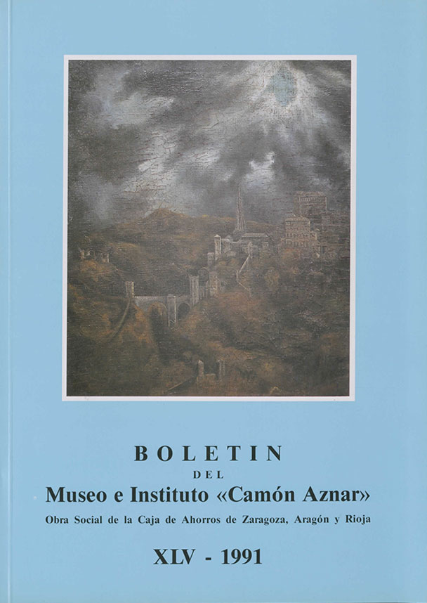 BOLET�N DEL MUSEO E INSTITUTO CAM�N AZNAR N� 45 - 1991