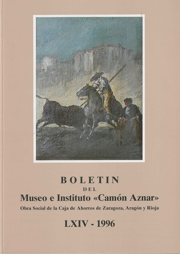BOLET�N DEL MUSEO E INSTITUTO CAM�N AZNAR N� 64 - 1996