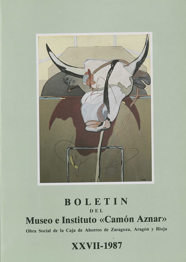BOLET�N DEL MUSEO E INSTITUTO CAM�N AZNAR N� 27 - 1987