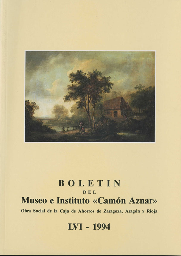 BOLET�N DEL MUSEO E INSTITUTO CAM�N AZNAR N� 56 - 1994
