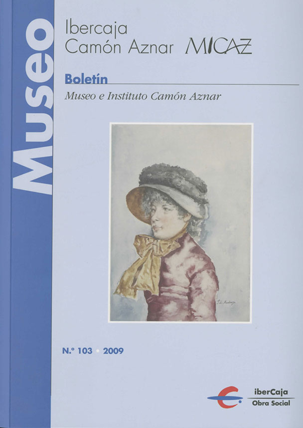BOLET�N DEL MUSEO E INSTITUTO CAM�N AZNAR N� 103 - 2009