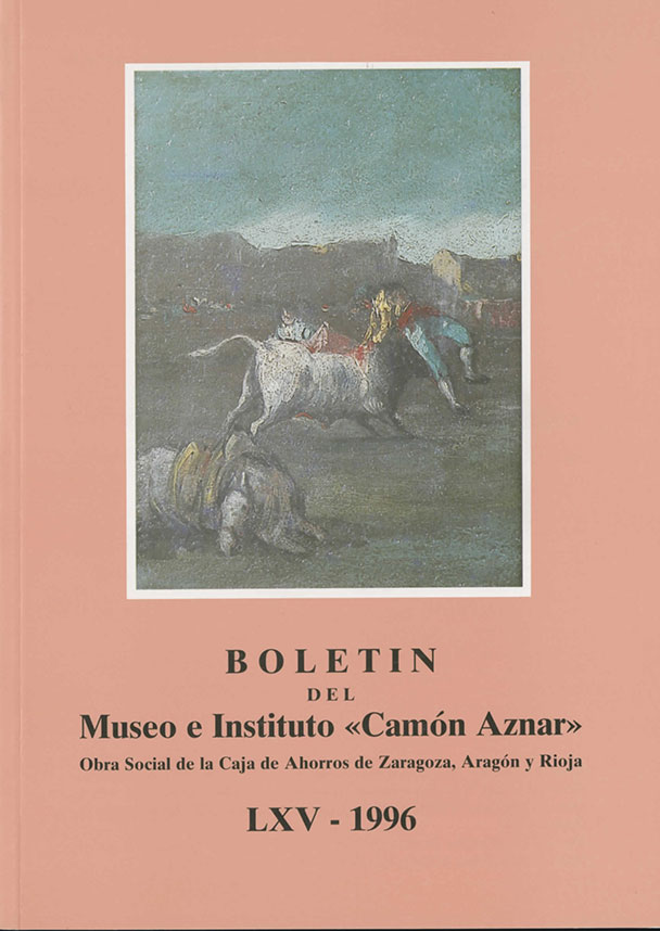 BOLET�N DEL MUSEO E INSTITUTO CAM�N AZNAR N� 65 - 1996