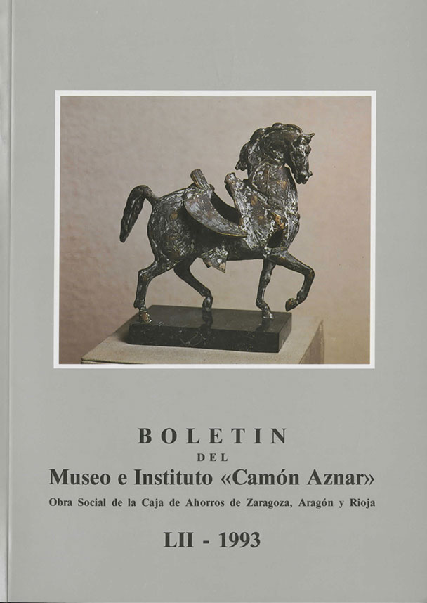 BOLET�N DEL MUSEO E INSTITUTO CAM�N AZNAR N� 52 - 1993