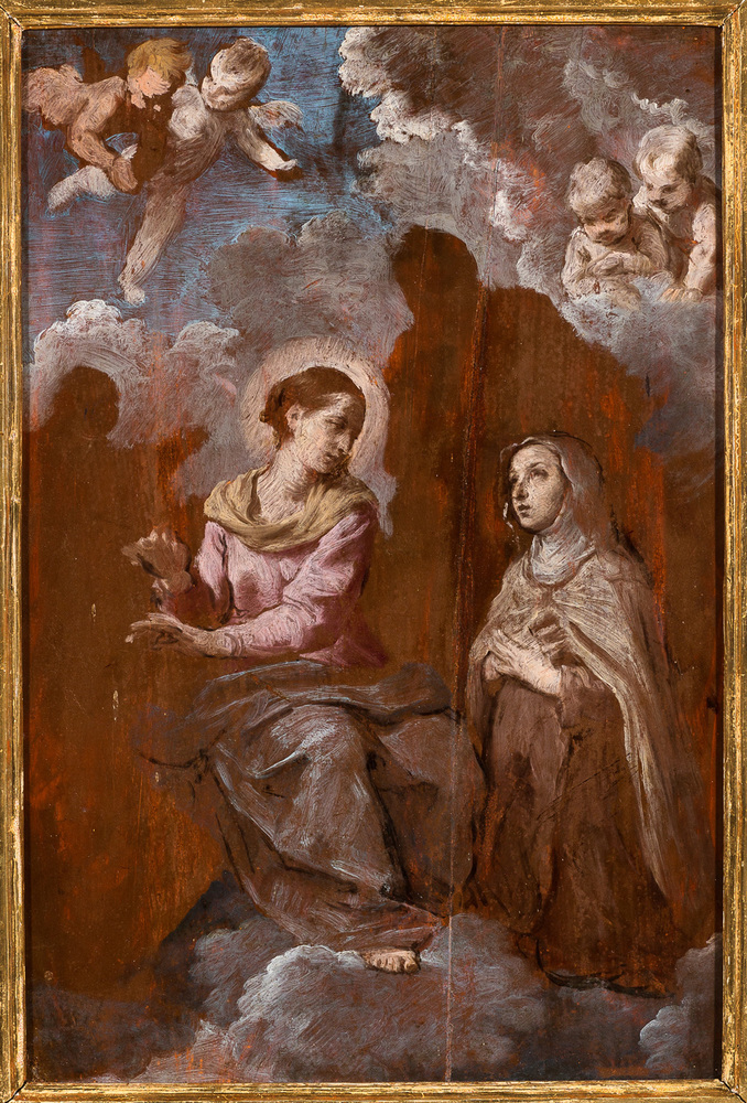 Aparición de la Virgen a Santa Teresa