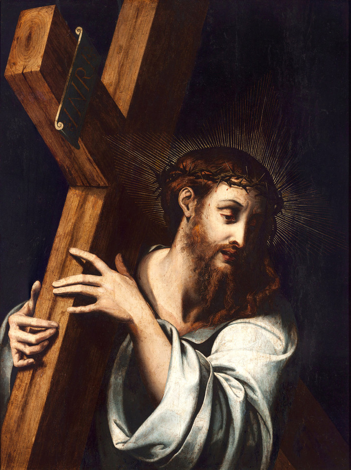 Cristo con la cruz a cuestas