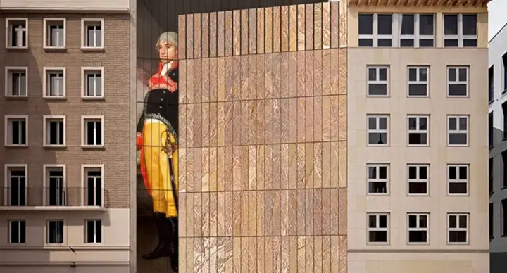 Imagen del exterior del Museo Goya