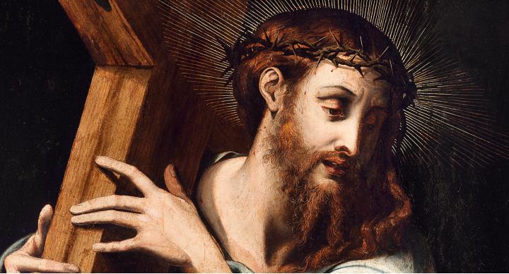 Cristo con la cruz a cuestas