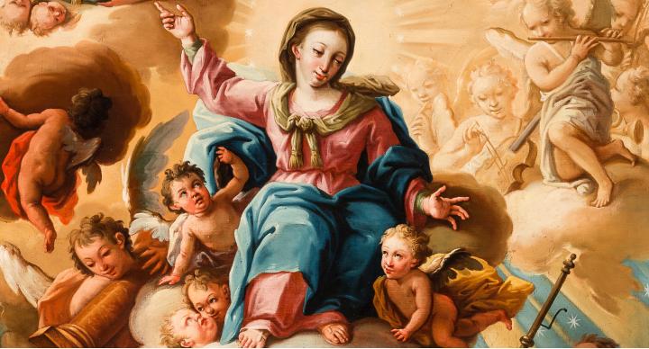 Venida de la Virgen del Pilar a Zaragoza