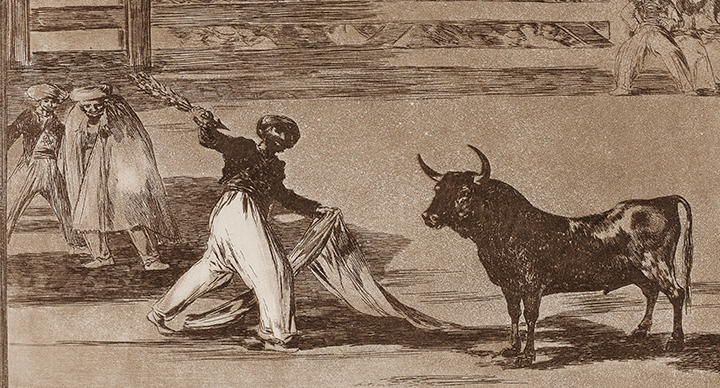 Origen de los arpones o banderillas