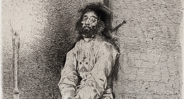 El agarrotado