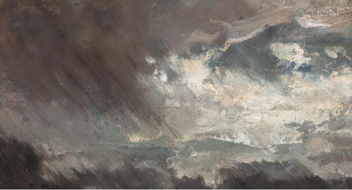 Tormenta en el mar