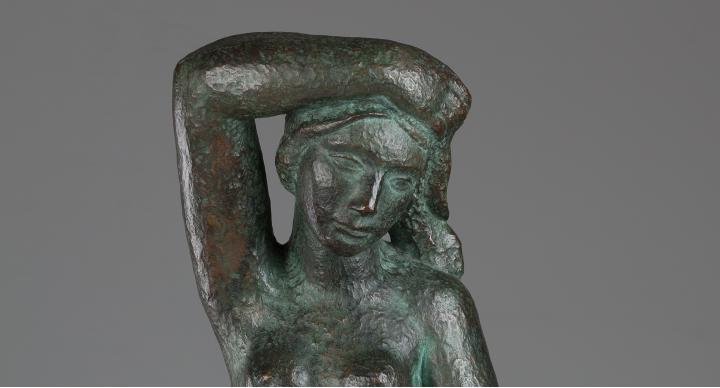 Desnudo de mujer (bañista)