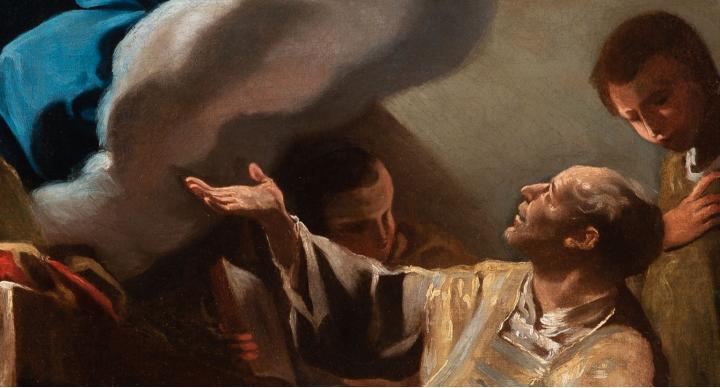 Aparición de la Virgen a San Felipe Neri