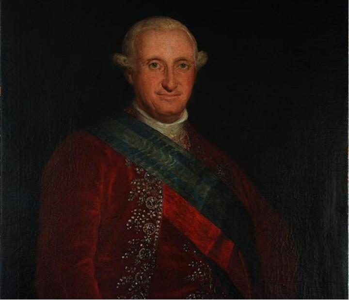 Retrato de Carlos IV (1789). Francisco de Goya