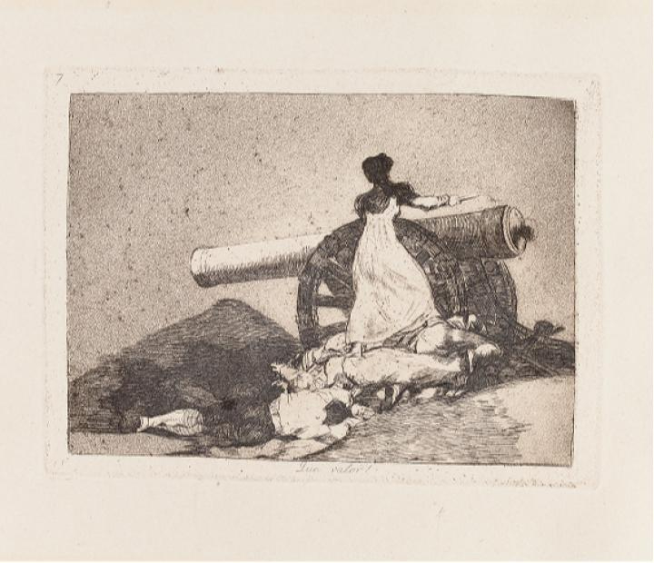 Goya, F. (1810–1815). What courage! The Disasters of War.