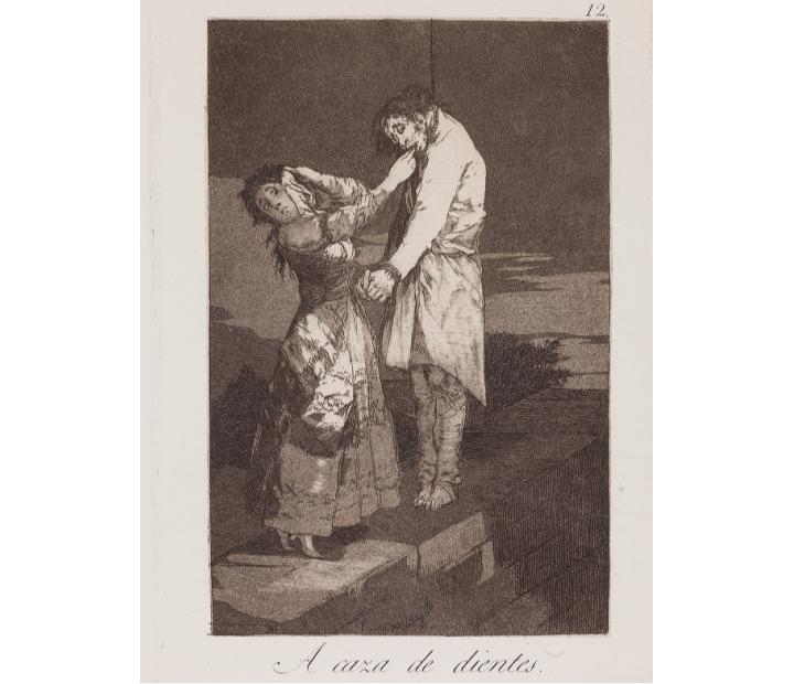 Goya, F. (1799). On the Hunt for Teeth. Los Caprichos.