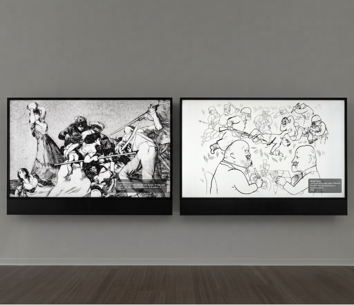 Comme s'il avait peint l'avenir : Goya et l'art contemporain.