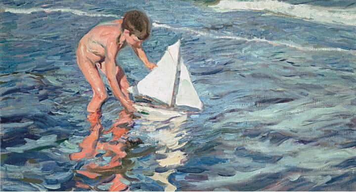 En el mar de Sorolla con Manuel Vicent