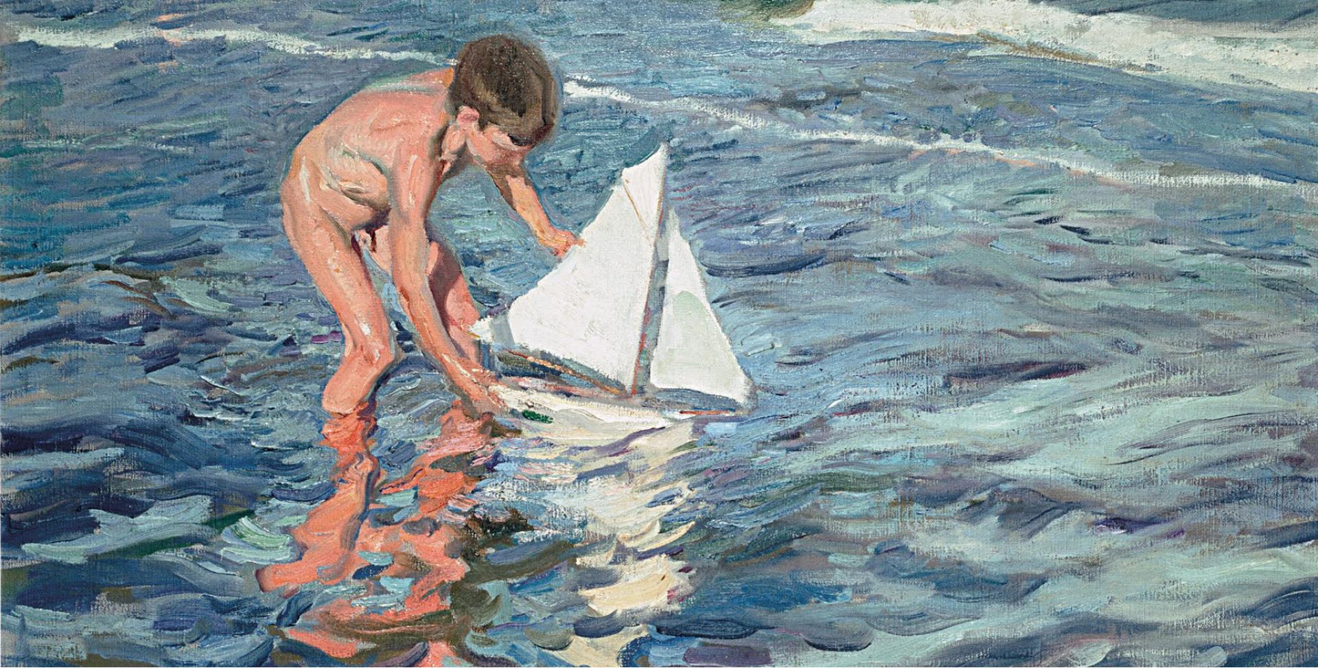 En el mar de Sorolla con Manuel Vicent